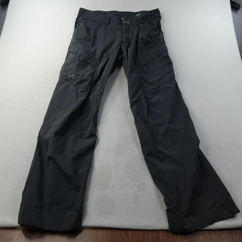 Arc'teryx Rampart Cargo Pants Mens 34x31 Gray Lightweight Hiking Trail Outdoor